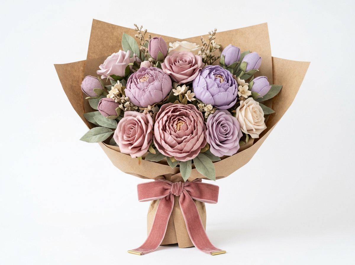 Ramo de Flores de Tela DecorArte